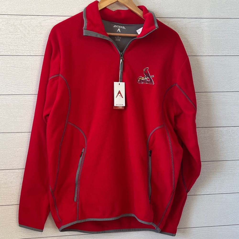 Antigua St. Louis Cardinals fleece M